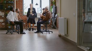 製造業の企業での研修